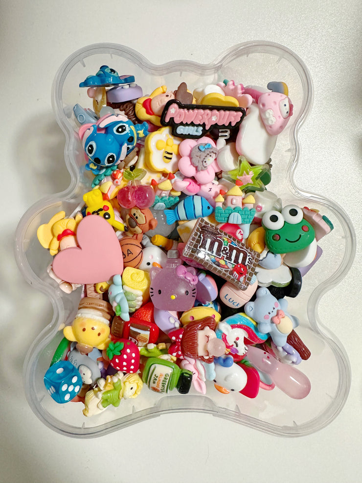 DIY cute charms shipping within bear box