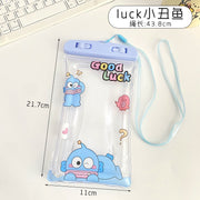 Cute waterproof phone bag/pouch with universal size and adjustable straps