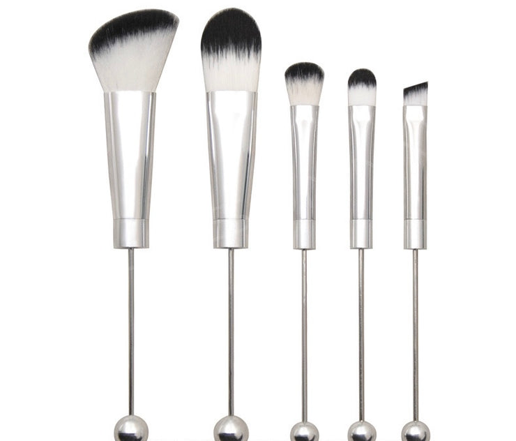 DIY metal beadable makeup brushes