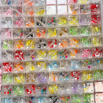 Water beads glow in the dark