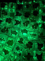 Water beads glow in the dark